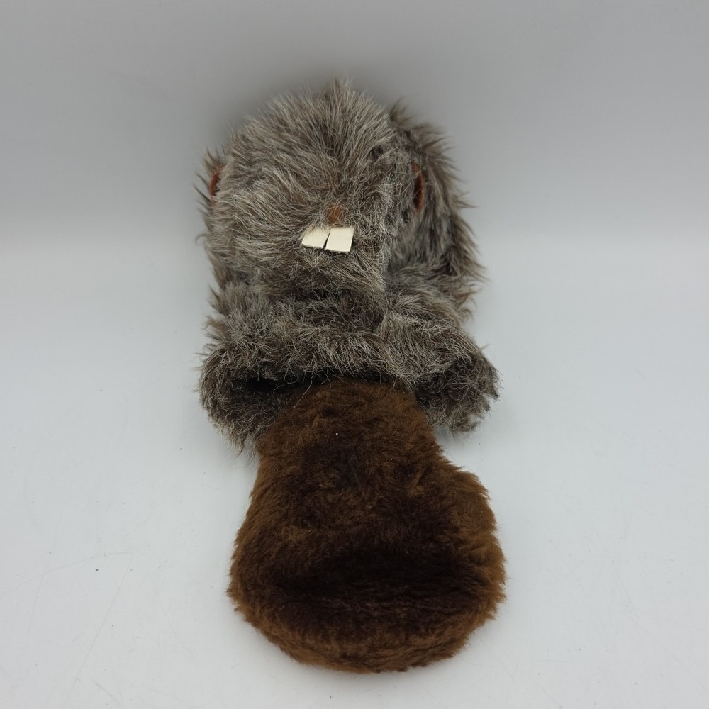 Beaver‎ Hand Puppet Golf Club Head Cover Toys By Daphne Vintage